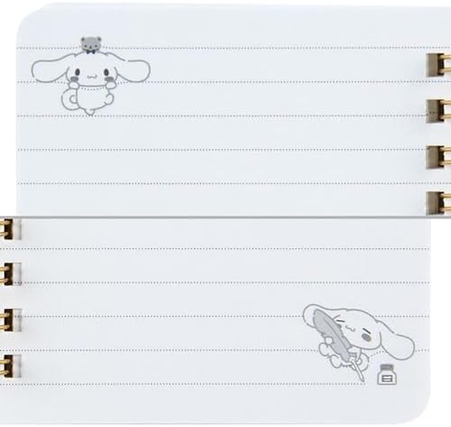 サンリオ(SANRIO) B7リングノート シナモロール シナモン Cinnamoroll 12.8×10×1.5cm キャラクター 091651 - 画像 (6)